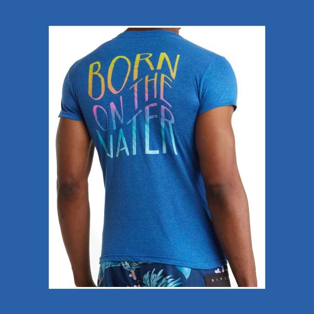 COSTA DEL MAR MENS BORN ON THE WATER SHIRT